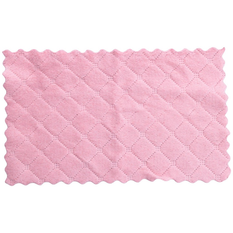 Set 24 Khăn Lau Chén Dĩa Bằng Sợi Nhỏ Cho Nhà Bếp