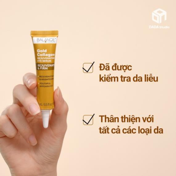Serum Balance Gold collagen rejuventating eye serum mắt trẻ hóa và căng mịn vùng da | BigBuy360 - bigbuy360.vn