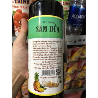 Sâm dứa, siro sâm dứa