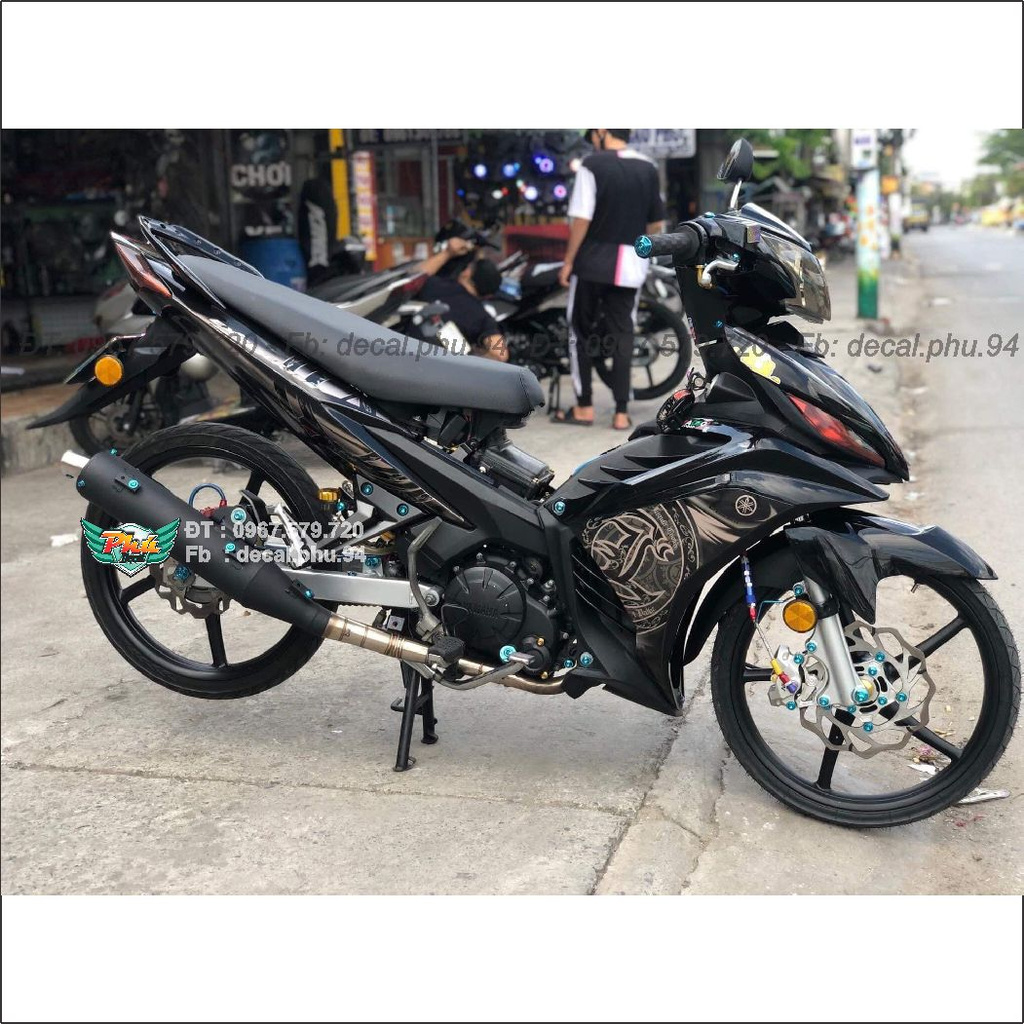 Tem Rời Exciter 135 Lc vàng đen in đô (Z)