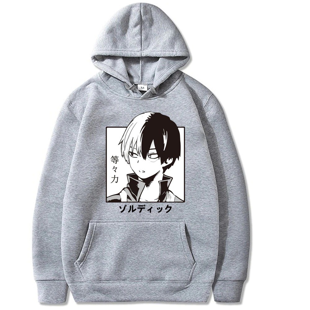 Áo Hoodie in hình Shoto Todoroki học viện anh hùng My Hero Academia