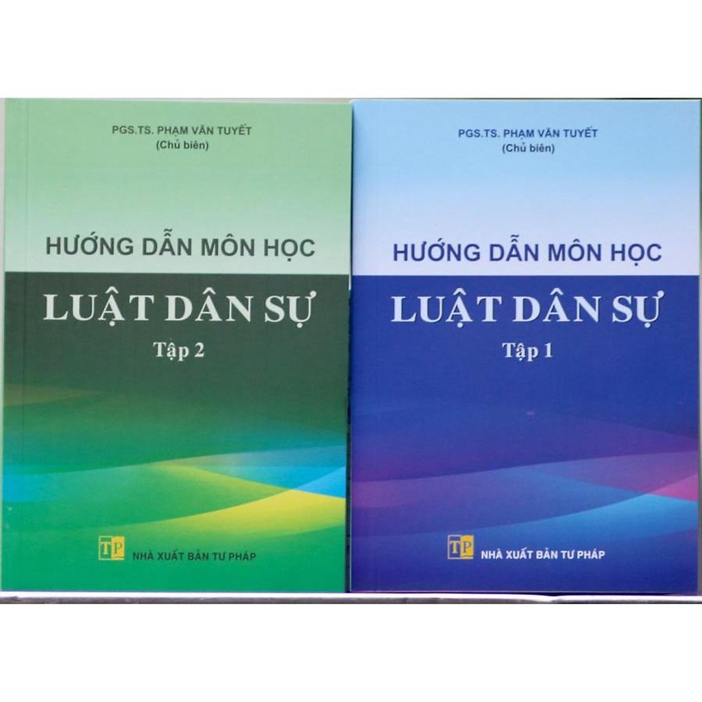 Sách - combo hướng dẫn môn học luật dân sự tập 1 + tập 2 | BigBuy360 - bigbuy360.vn
