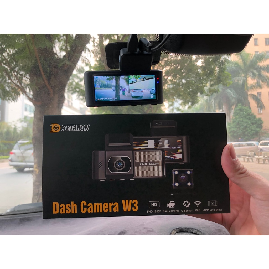 Camera Hành Trình W3 Xetabon, Hình Ảnh Sắc Nét Full HD , Góc Rộng, Nhỏ Gọn ( Bảo Hành 12 Tháng ) | BigBuy360 - bigbuy360.vn