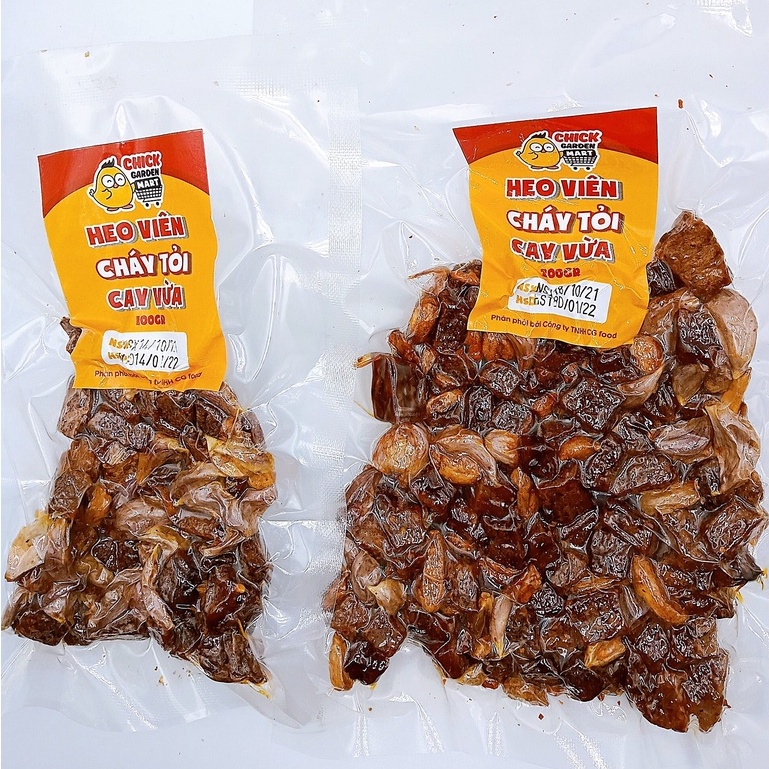 Heo Khô Chick Garden Dạng Viên Cay Vừa Gói 200Gram - Ăn Vặt Hà Nội | BigBuy360 - bigbuy360.vn