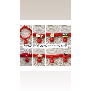 Vòng cổ handmade cho chó mèo
