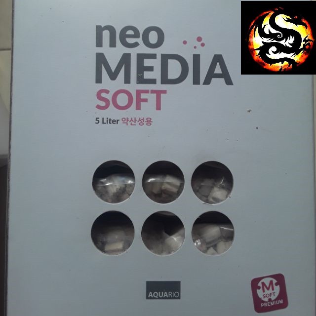 Vật Liệu Lọc Giảm Độ PH Neo Media SOFT (5 Lít). Vât liệu lọc Korea