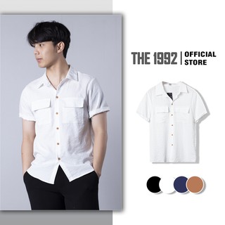 Áo cổ bẻ đũi Áo sơ mi LINEN THE 1992