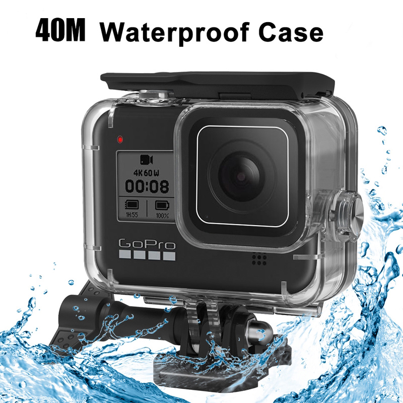 Ốp bảo vệ chống thấm nước 40m dành cho máy quay GoPro Hero 7 5 6 Black