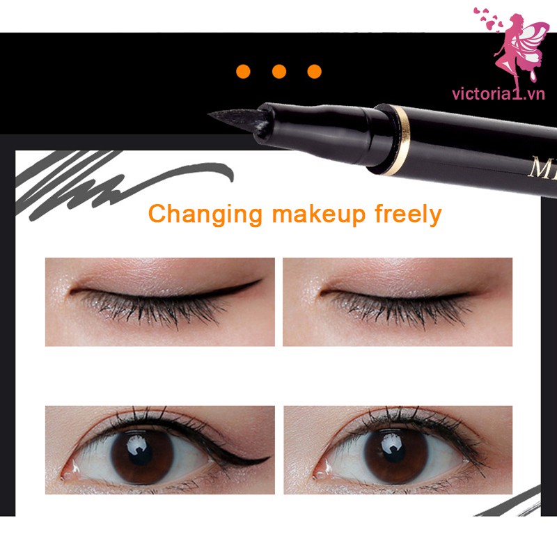 Waterproof Winged Eyeliner Stamp Makeup Cosmetic Liquid Eye Liner Pencil Quick Dry