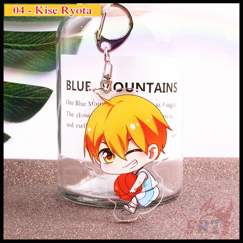 ❀  Kuroko no Basket Móc khóa ❀ 1Pc Anime Character Acrylic Double-Sided Printed Keyrings Pendant Gifts