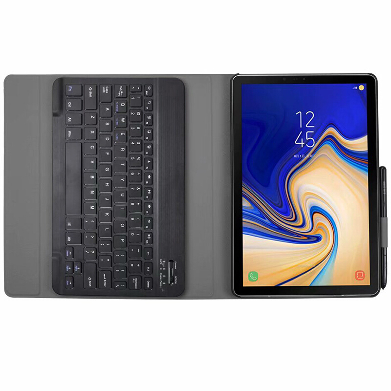 Bao Da Kèm Bàn Phím Không Dây Cho Samsung Galaxy Tab A 8.0 2019 T290 T295 / Tab A 8.0 & S Pen P200 P205