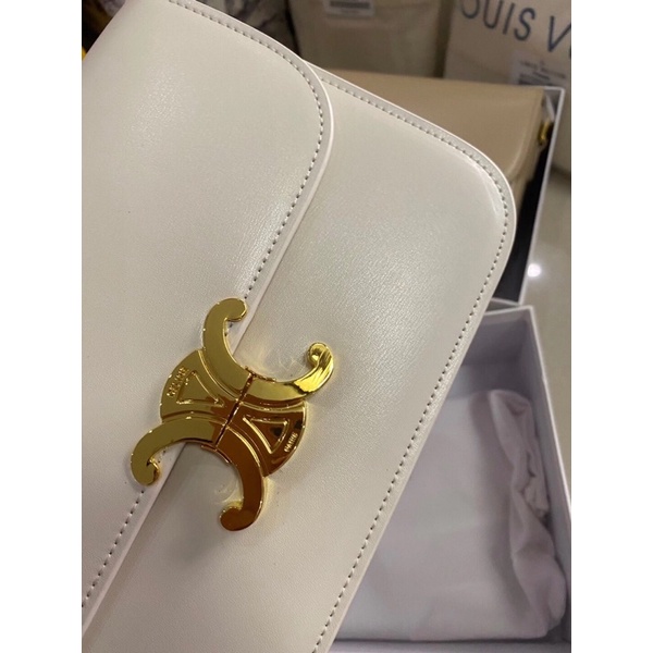 Túi Celine classic màu trăng size 19 - 25