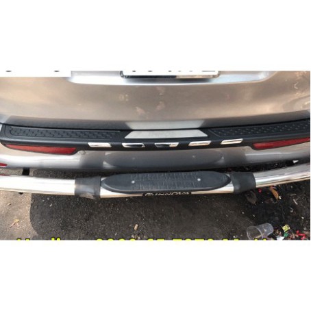 Ốp Chống Trầy Cốp Ngoài Xe Toyota Fortuner 2017-2021, chất liệu Nhựa cao cấp