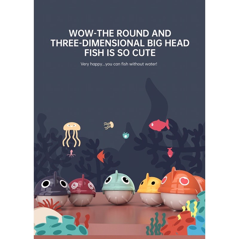 Bộ đồ chơi câu cá nam châm hàng cao cấp tuyệt đẹp có 6 bài nhạc