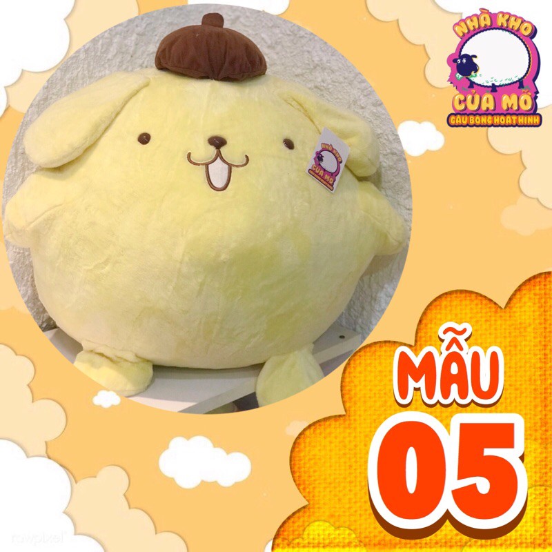 Gấu Bông Nhật Bản PomPom Purin/ Gấu Bông Đẹp Cho Bạn Gái Chính Hãng