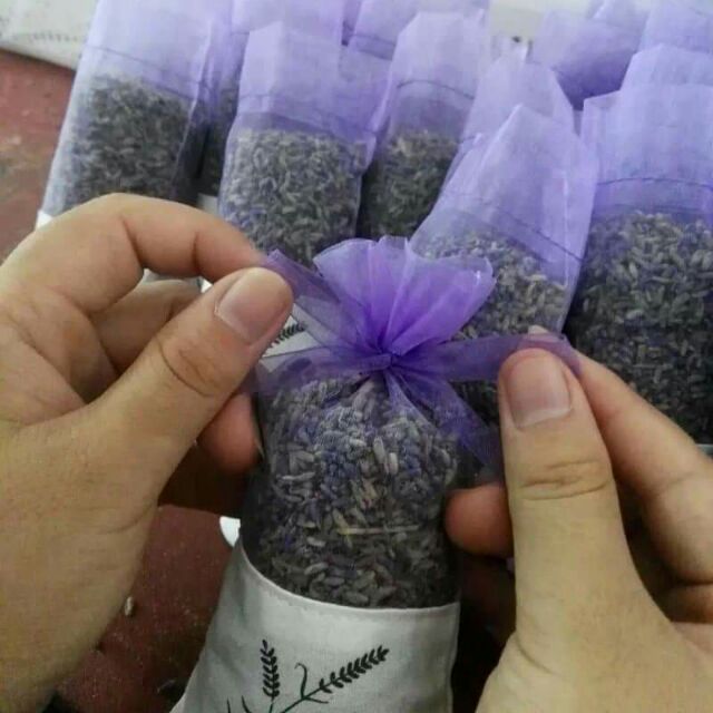 TÚI NỤ HOA THƠM LAVENDER KHÔ (HÀNG ĐẸP)