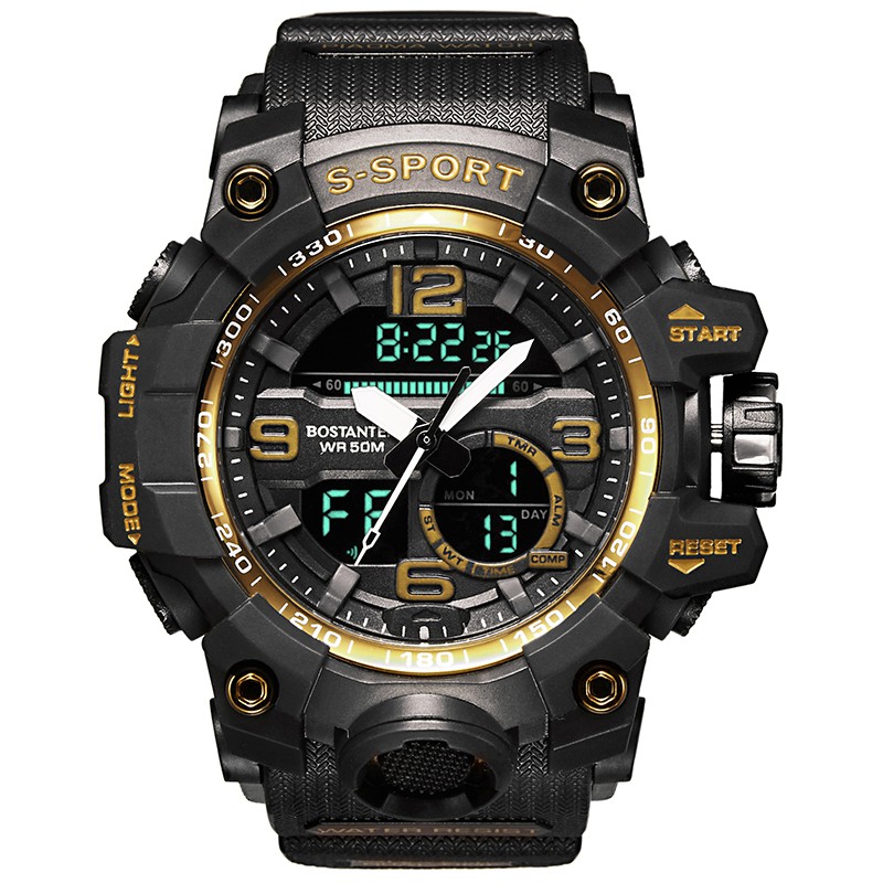 Bostanten Đồng Hồ Thể Thao Chống Sốc, Chống Thấm Nước Cho Nam