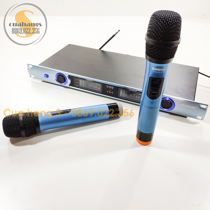 Bộ 2 micro không dây karaoke chuyên dụng BLX9C