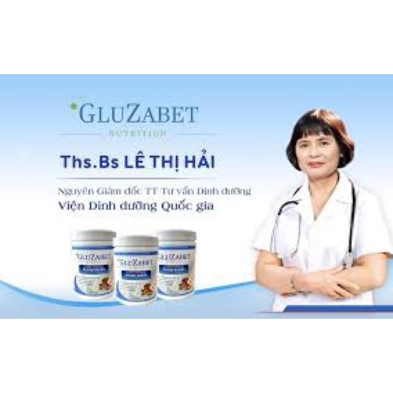 [Hộp 400g] Sữa tiểu đường Gluzabet- ổn định đường huyết