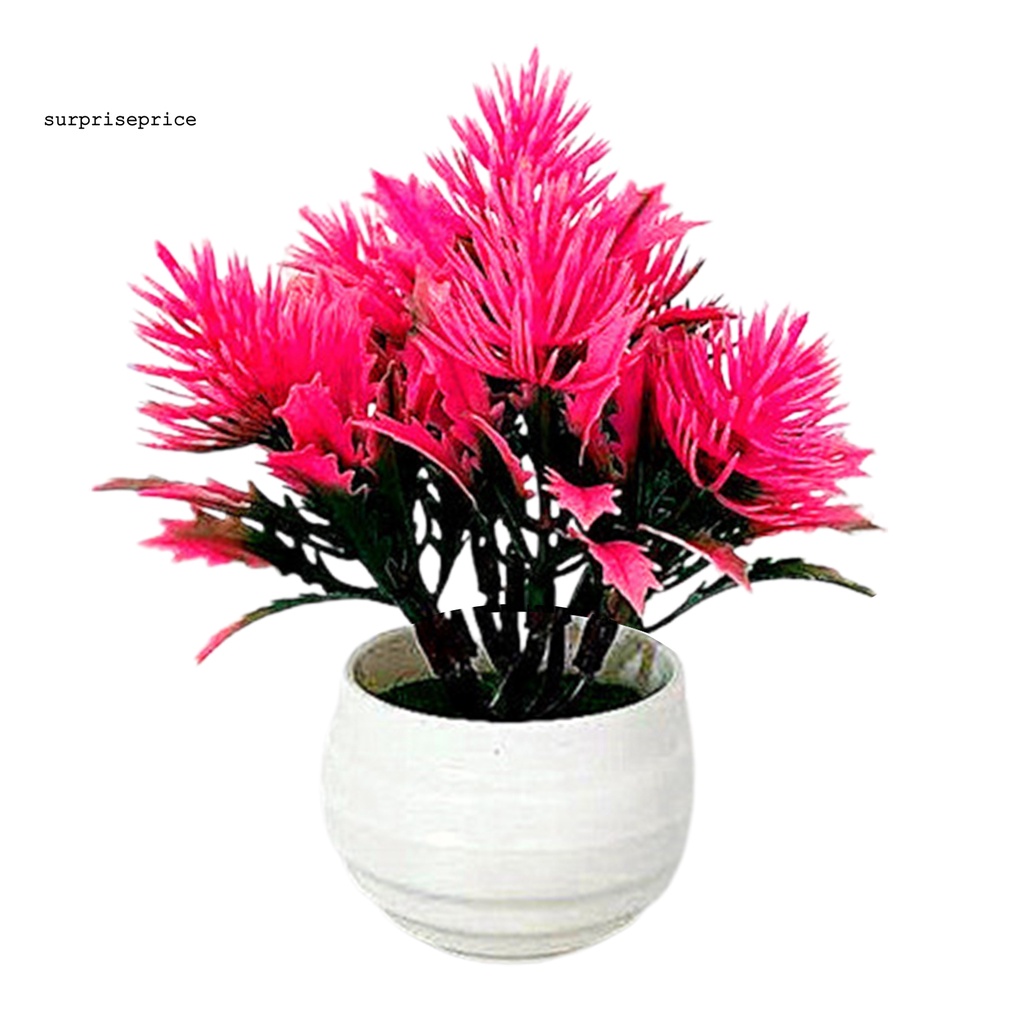 1 bộ cây bonsai nhân tạo bằng nhựa cỡ lớn không phai màu trang trí nhà cửa