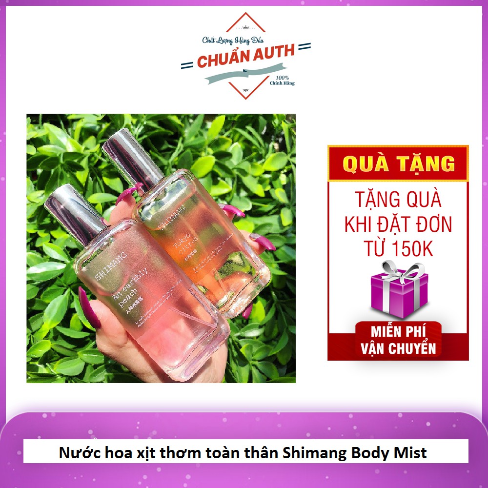 Nước hoa xịt thơm toàn thân Shimang Body Mist SBM7