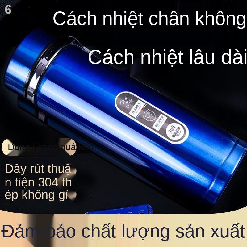 Cốc nước dung tích lớn inox 304 giữ nhiệt thể thao kinh doanh cao cấp nam nữ pha trà