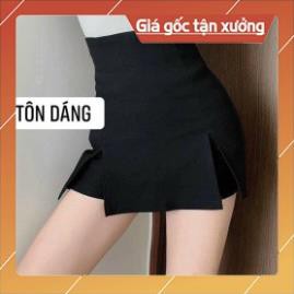 Quần short nữ giả váy vạt 2 bên siêu Hot_VB222