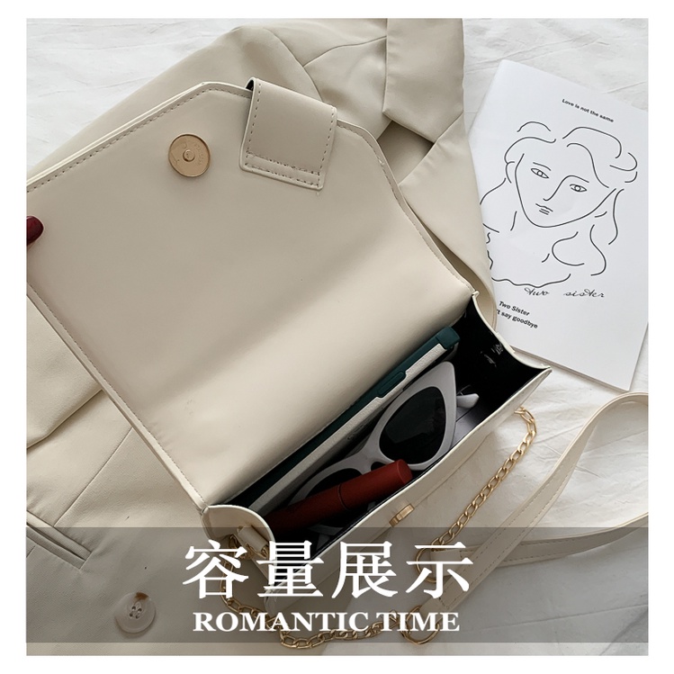 Túi Đeo Chéo Nhỏ Đa Năng Phối Dây Xích Thời Trang Mùa Hè 2022 Cho Bạn Gái