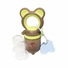 Túi nhai chống hóc Kichilachi, GB - Tặng kèm 2 núm sơ cua và dây xích cho bé