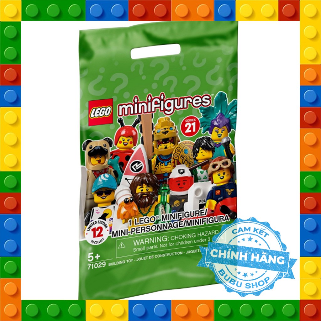 Lego Minifigures 71029 - Bộ xếp hình Lego Nhân vật Series 21