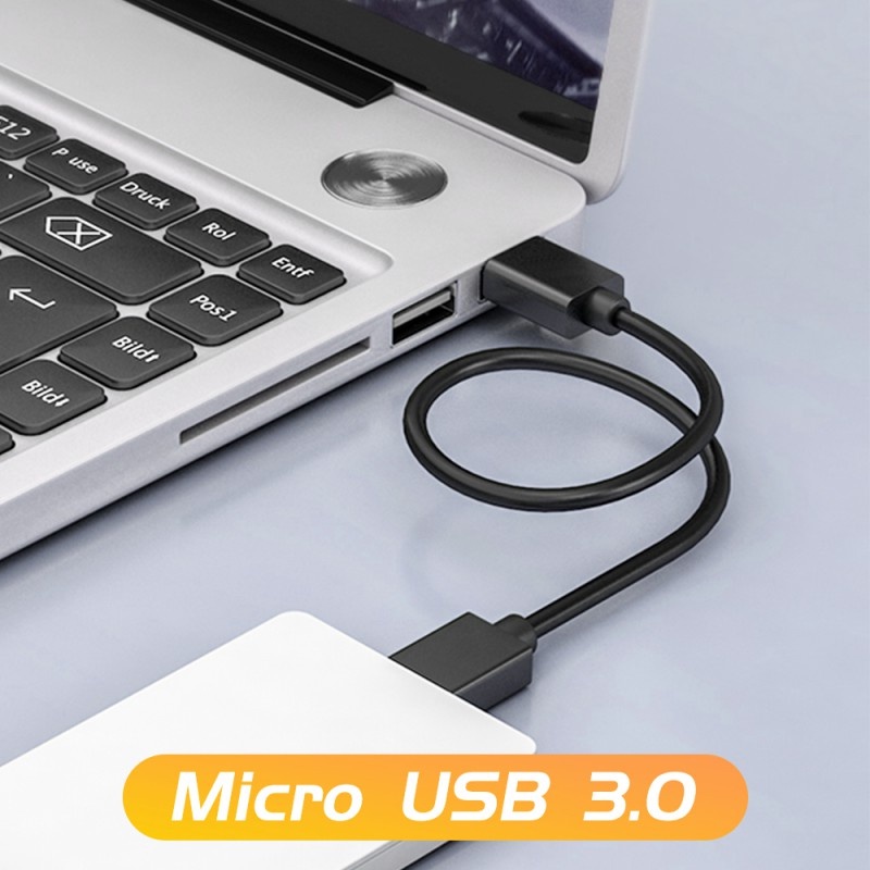 Cáp dữ liệu FONKEN 3.0 Micro B USB 5 Gbps cho Samsung Note3 / S5