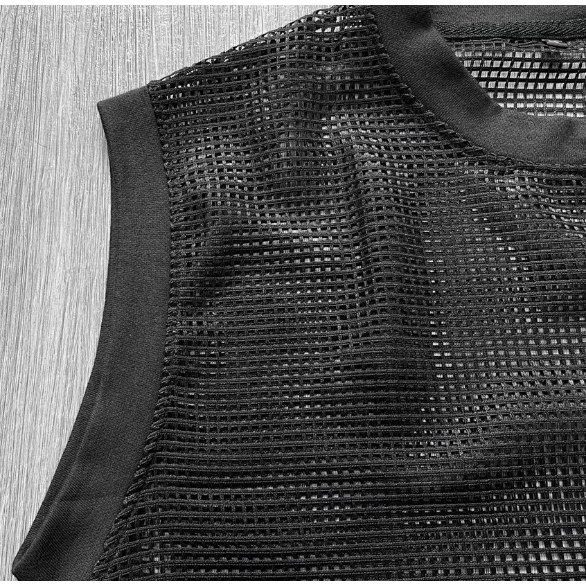 Áo ba lỗ lưới sát nách nam thời trang phong cách Hip hop đường phố