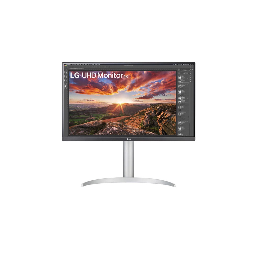 Màn hình máy tính LG UHD 4K 27'' IPS VESA DisplayHDR™ 400 USB Type-C™ Chân đế linh hoạt 27UP850-W new chính hãng