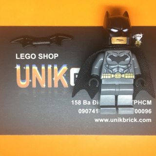 Lego UNIK BRICK Batman - Người dơi áo xám trong Super Heroes - Siêu anh hùng chính hãng (như hình)