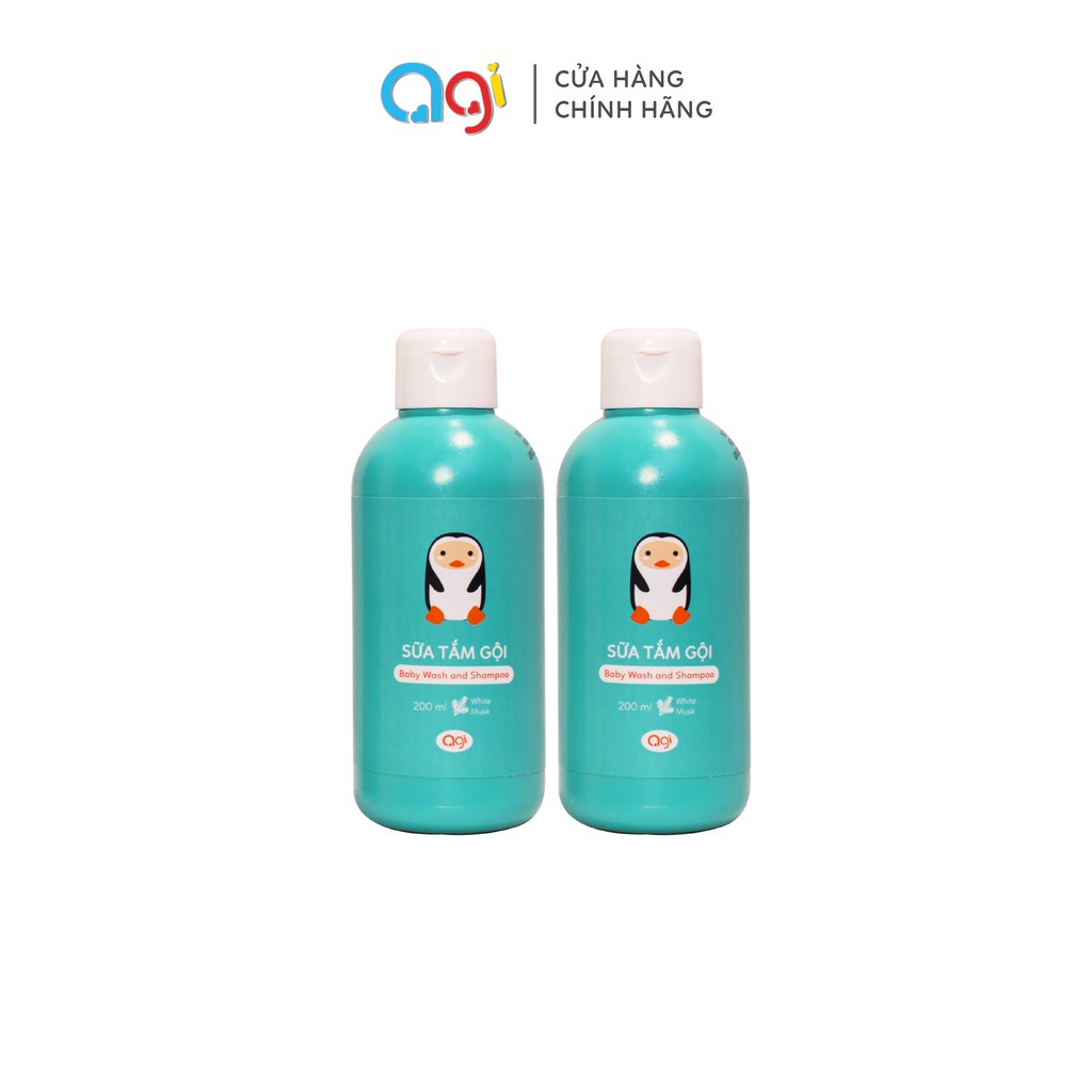 Sữa tắm gội toàn thân AGI cho bé cưng với 100% nguyên liệu được nhập khẩu từ Hàn quốc
