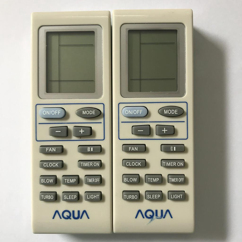 REMOTE MÁY LẠNH AQUA MẪU 1 - ĐIỀU KHIỂN ĐIỀU HÒA AQUA MẪU 1