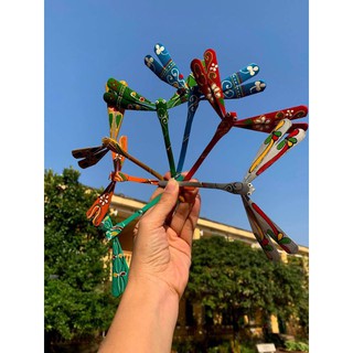 Bộ 10 Chuồn Chuồn Tre Vẽ