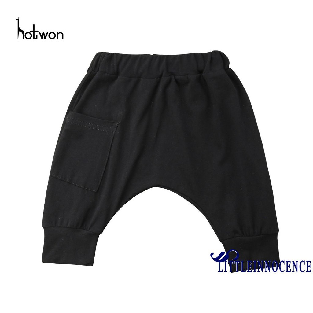 Quần harem cotton mềm cho bé trai