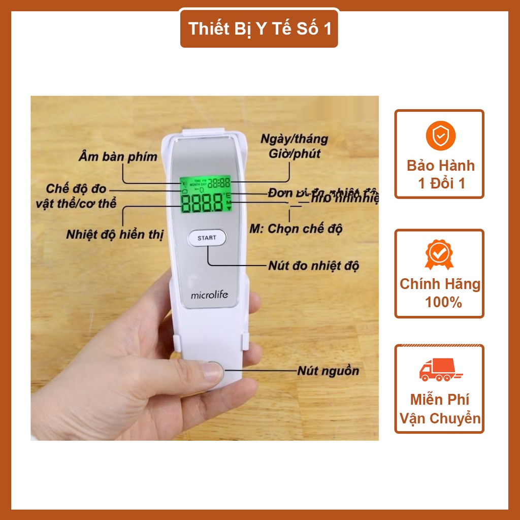 Nhiệt kế điện tử MicroLife FR1mf1