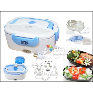 Hộp cơm điện hâm nóng magic bullet ruột inox