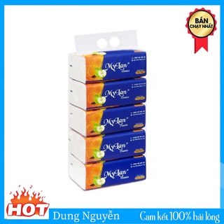 Khăn giấy rút quả táo mylan siêu dai, mềm mịn