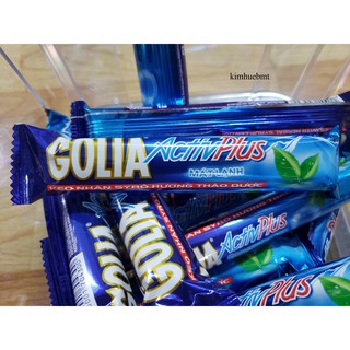 Kẹo Golia Active Plus nhân siro bạc hà 29,5g (1 thỏi)