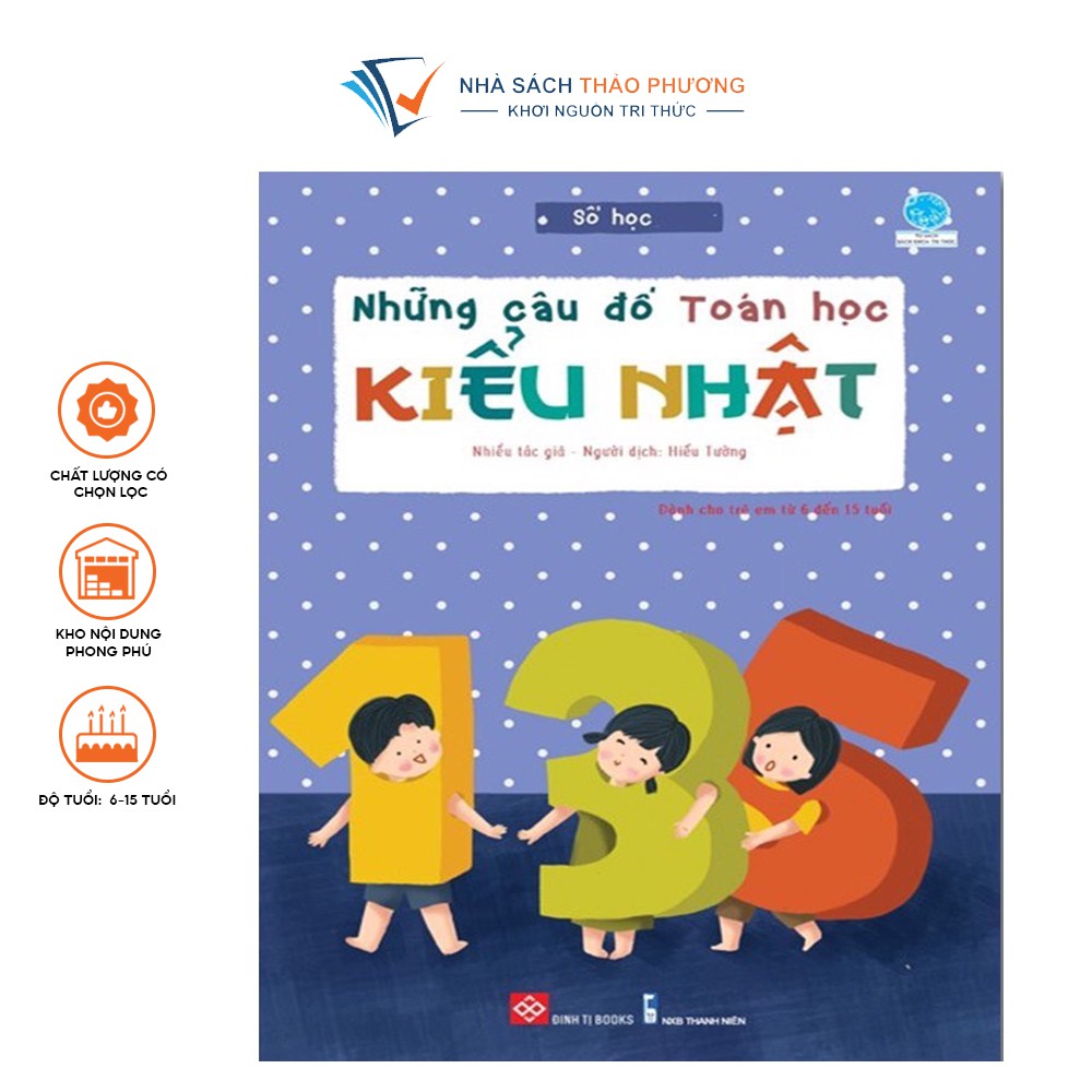 Sách - Những câu đố toán học kiểu nhật phát triển tư duy cho trẻ
