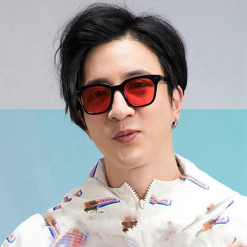 Kính Mát Gọng Vuông Phong Cách Retro Hàn Quốc