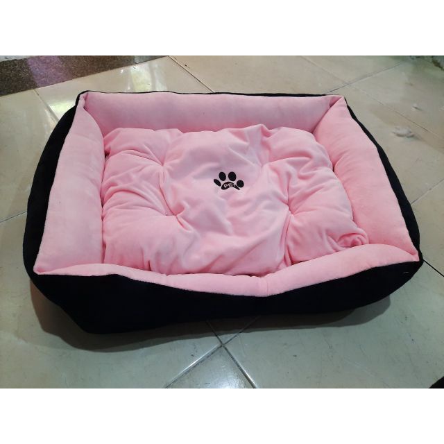 Ổ nệm cho chó mèo hình bàn chân chó size 50x60x15cm