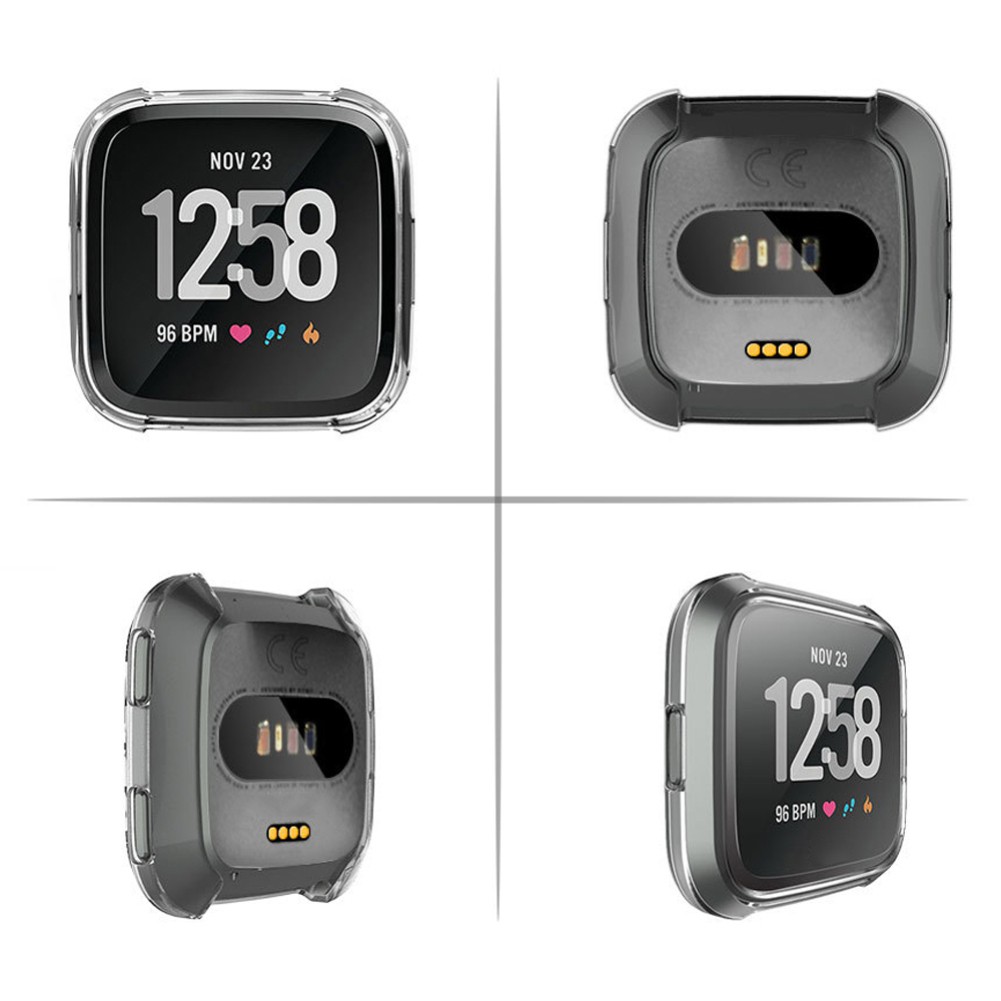 Vỏ Tpu Mềm Chống Sốc Bảo Vệ Toàn Diện Cho Đồng Hồ Thông Minh Fitbit Versa