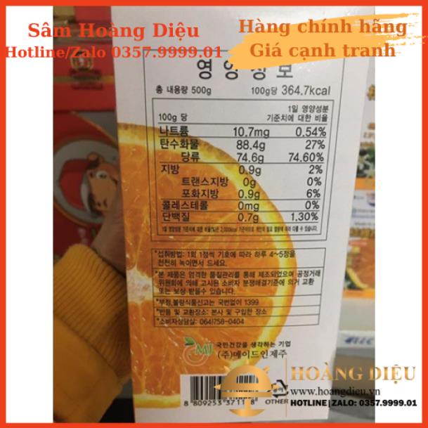 Sâm Hoàng Diệu - VITAMIN C Nguyên Chất Đảo JEJU HÀN QUỐC, HỘP 278 VIÊN