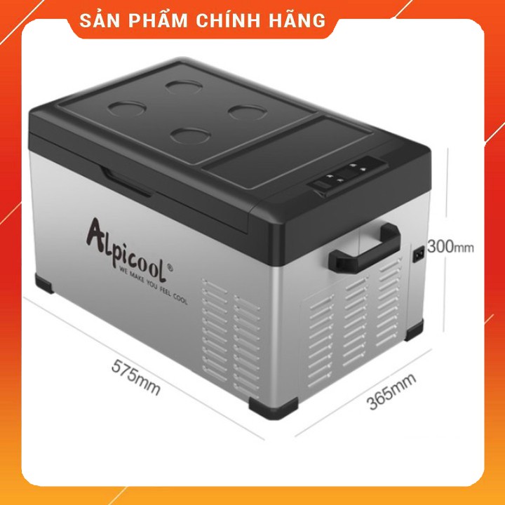 Tủ lạnh mini dùng trên xe hơi, ô tô và trong phòng thương hiệu cao cấp Alpicool C25 SM