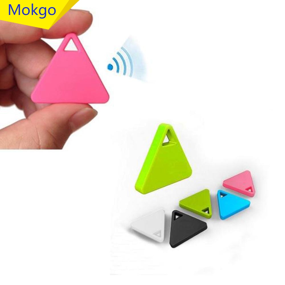 MG Màu tùy chọn GPS Mini Tag Smart Tracker Bluetooth Wallet Key Finder Định vị Báo động Pet Child Triangle 15M