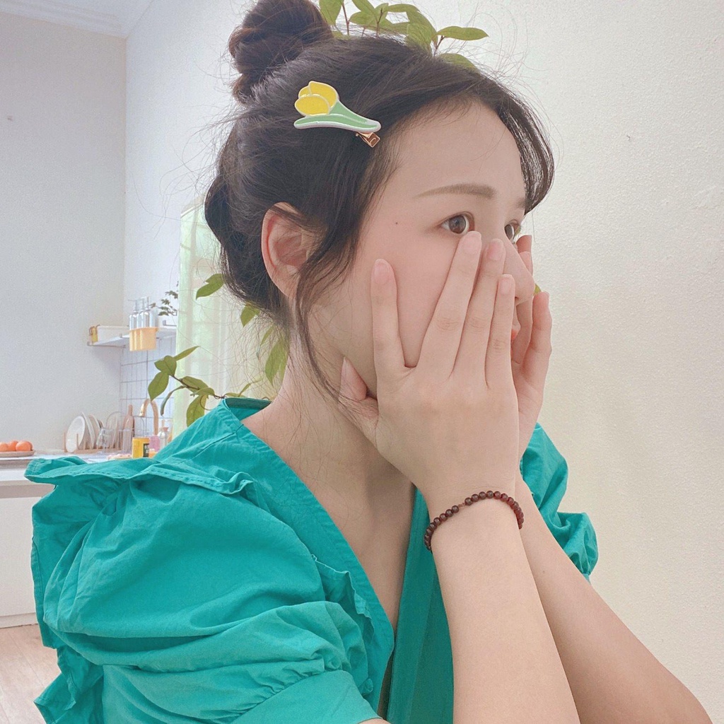 Kẹp Tóc Hình Hoa Tulip Ngọt Ngào Cho Nữ